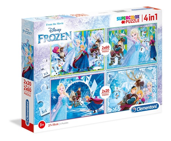 Clementoni (07614) - "Frozen" - 20 60 pieces puzzle