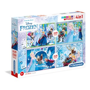 Clementoni (07614) - "Frozen" - 20 60 pieces puzzle