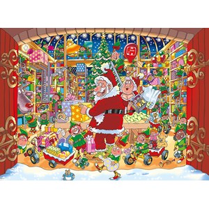 Jumbo (19172) - "Christmas 15, Santa's Treat" - 1000 pieces puzzle