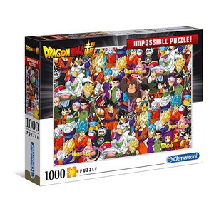 Clementoni (39489) - "Dragon Ball" - 1000 pieces puzzle