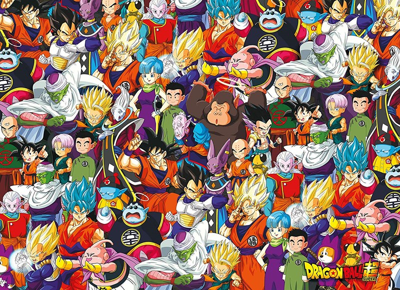 Clementoni (39489) - "Dragon Ball" - 1000 pieces puzzle