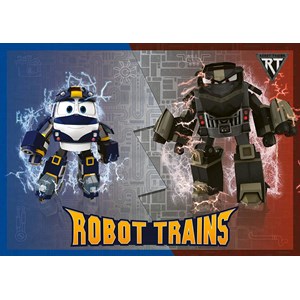 Ravensburger (09787) - "Robot Trains" - 125 pieces puzzle