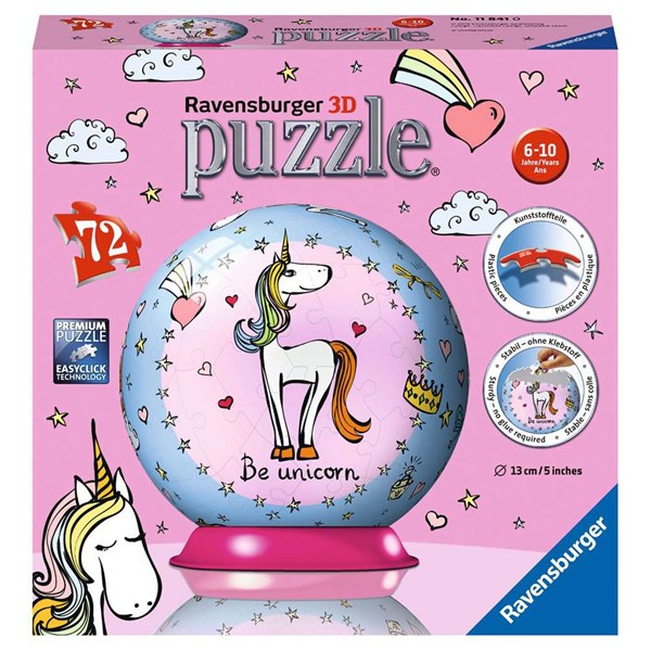 Ravensburger (11841) - "Be Unicorn" - 72 pieces puzzle
