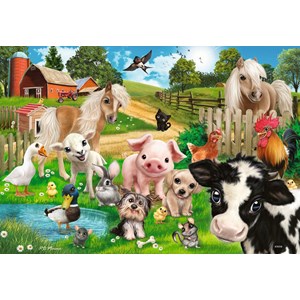 Ravensburger (07830) - "Farm Animals" - 24 pieces puzzle