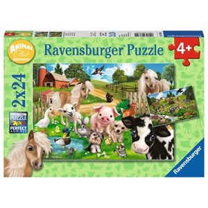 Ravensburger (07830) - "Farm Animals" - 24 pieces puzzle