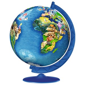 Ravensburger (12343) - "Disney Globe" - 180 pieces puzzle