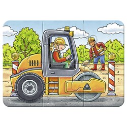 Ravensburger (06946) - "My favorite construction vehicles" - 2 4 6 8 pieces puzzle