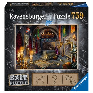 Ravensburger (19955) - "Exit Im Vampirschloss (in German)" - 759 pieces puzzle