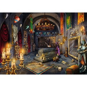 Ravensburger (19955) - "Exit Im Vampirschloss (in German)" - 759 pieces puzzle