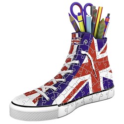 Ravensburger (11222) - "Sneaker Union Jack" - 108 pieces puzzle