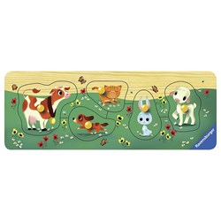 Ravensburger (03235) - "Farm Animals" - 5 pieces puzzle