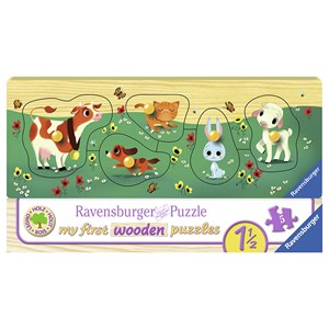 Ravensburger (03235) - "Farm Animals" - 5 pieces puzzle