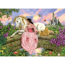 Ravensburger (12709) - "Princess Castle" - 200 pieces puzzle