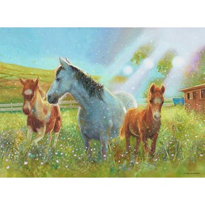 Ravensburger (10531) - "Horses" - 100 pieces puzzle