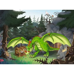 Ravensburger (06939) - "On the Way in the Fairytale Forest" - 12 16 20 24 pieces puzzle
