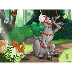Ravensburger (06939) - "On the Way in the Fairytale Forest" - 12 16 20 24 pieces puzzle