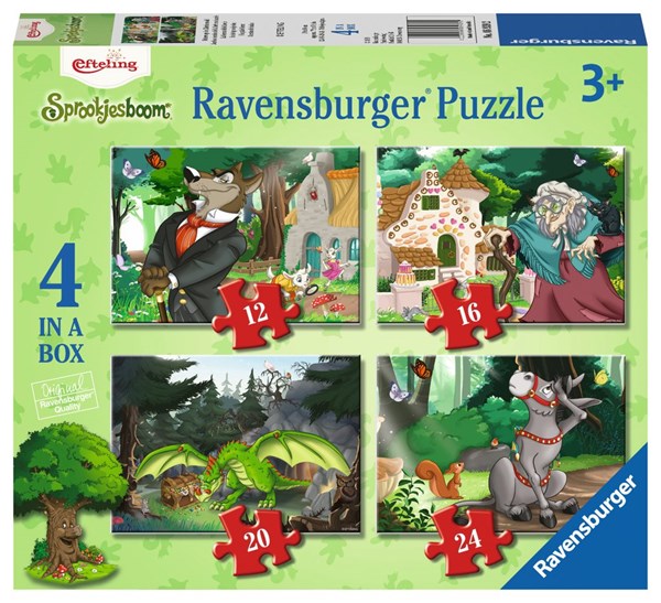 Ravensburger (06939) - "On the Way in the Fairytale Forest" - 12 16 20 24 pieces puzzle