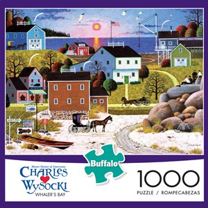 Buffalo Games (11432) - Charles Wysocki: "Whaler's Bay" - 1000 pieces puzzle