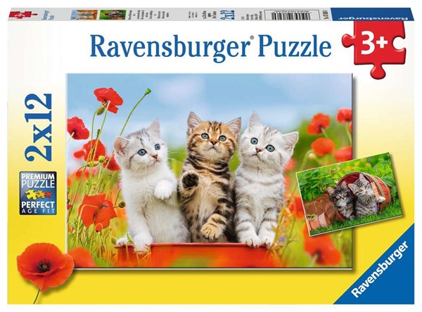 Ravensburger (07626) - "Kittens" - 12 pieces puzzle