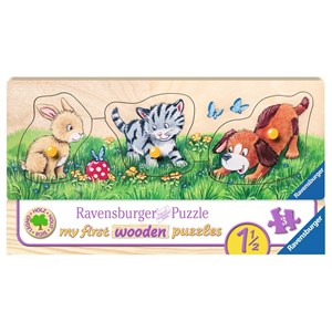 Ravensburger (03203) - "My First Wooden Puzzles" - 3 pieces puzzle