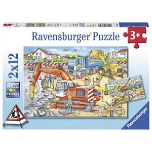 Ravensburger - "Construction Site" - 12 pieces puzzle