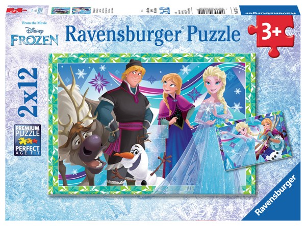 Ravensburger (07621) - "Frozen" - 12 pieces puzzle