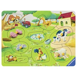 Ravensburger (03683) - "Farm Animals" - 9 pieces puzzle