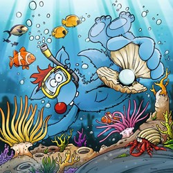 Ravensburger (08045) - "Woozle Goozle" - 49 pieces puzzle