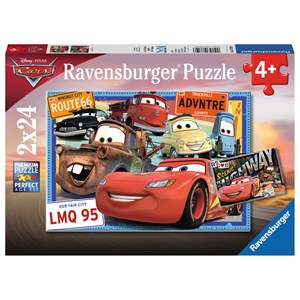 Ravensburger (07819) - "Cars" - 24 pieces puzzle