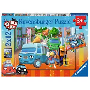 Ravensburger (07623) - "Helden der Stadt" - 12 pieces puzzle
