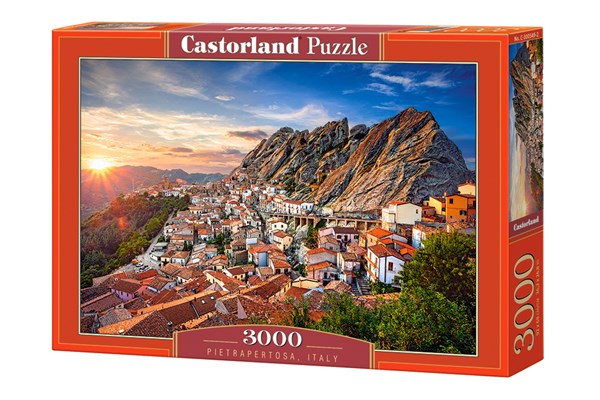 Castorland (C-300549) - "Pietrapertosa, Italy" - 3000 pieces puzzle