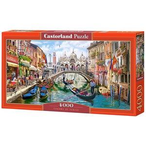 Castorland (C-400287) - "Charms of Venice" - 4000 pieces puzzle
