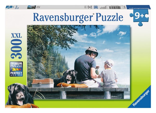 Ravensburger (13176) - "Fishing" - 300 pieces puzzle