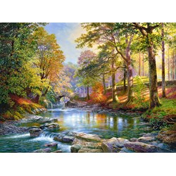 Castorland (C-300532) - "Along the River" - 3000 pieces puzzle