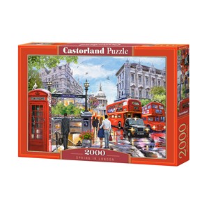 Castorland (C-200788) - "Spring in London" - 2000 pieces puzzle