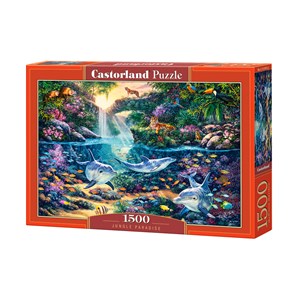 Castorland (C-151875) - "Jungle Paradise" - 1500 pieces puzzle