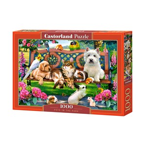 Castorland (C-104406) - "Pets in the Park" - 1000 pieces puzzle