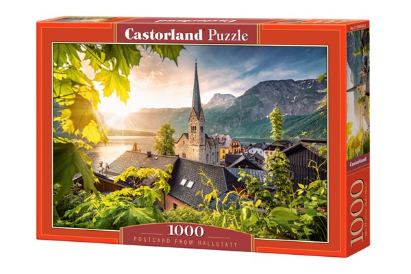 Castorland (C-104543) - "Postcard from Hallstatt" - 1000 pieces puzzle