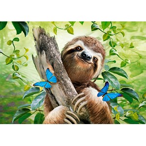 Castorland (B-53223) - "Don't Hurry Be Happy" - 500 pieces puzzle