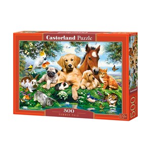 Castorland (B-53230) - "Summer Pals" - 500 pieces puzzle