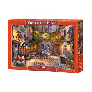 Castorland (B-53261) - "French Walkway" - 500 pieces puzzle