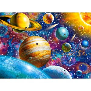 Castorland (B-111077) - "Solar System Odyssey" - 100 pieces puzzle