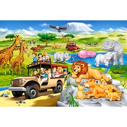 Castorland (B-040322) - "Safari Adventure" - 40 pieces puzzle