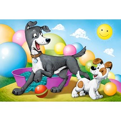 Castorland (B-041053) - "Mothers and Babies" - 8 12 15 20 pieces puzzle