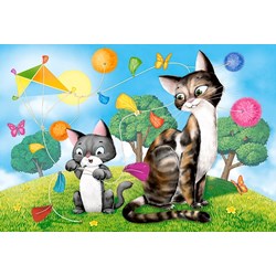 Castorland (B-041053) - "Mothers and Babies" - 8 12 15 20 pieces puzzle