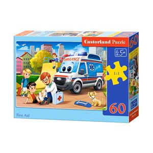 Castorland (B-066193) - "First Aid" - 60 pieces puzzle