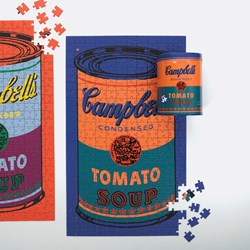 Chronicle Books / Galison (9780735353879) - Andy Warhol: "Campbell's Soup Can Orange" - 300 pieces puzzle
