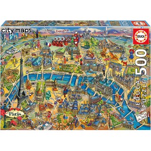 Educa (18452) - "Paris" - 500 pieces puzzle