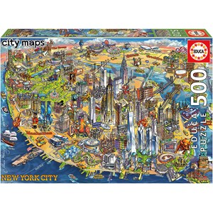 Educa (18453) - "New York City" - 500 pieces puzzle