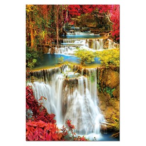 Educa (18461) - "Waterfall in deep Forest" - 1000 pieces puzzle